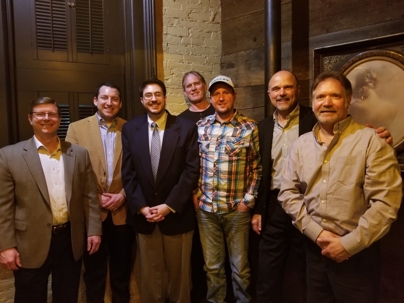 Award Night with Pete Vavrinek, Kris Campbell, Matt Rini, Dave Doub, Terrance Friar, Bob Eaton and Jimmy Walters (Not Pictured: Anita Caudill)